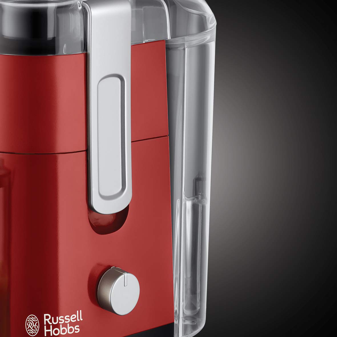 Russell Hobbs Zerkleinerer elektrisch Mini [Glasbehälter inkl. Aufbewahrungsdeckel] Desire Rot (500ml, Gemüsezerkleinerer, Mixer, Multi-& Universalzerkleinerer f. Gemüse, Obst & Fleisch) 24660-56