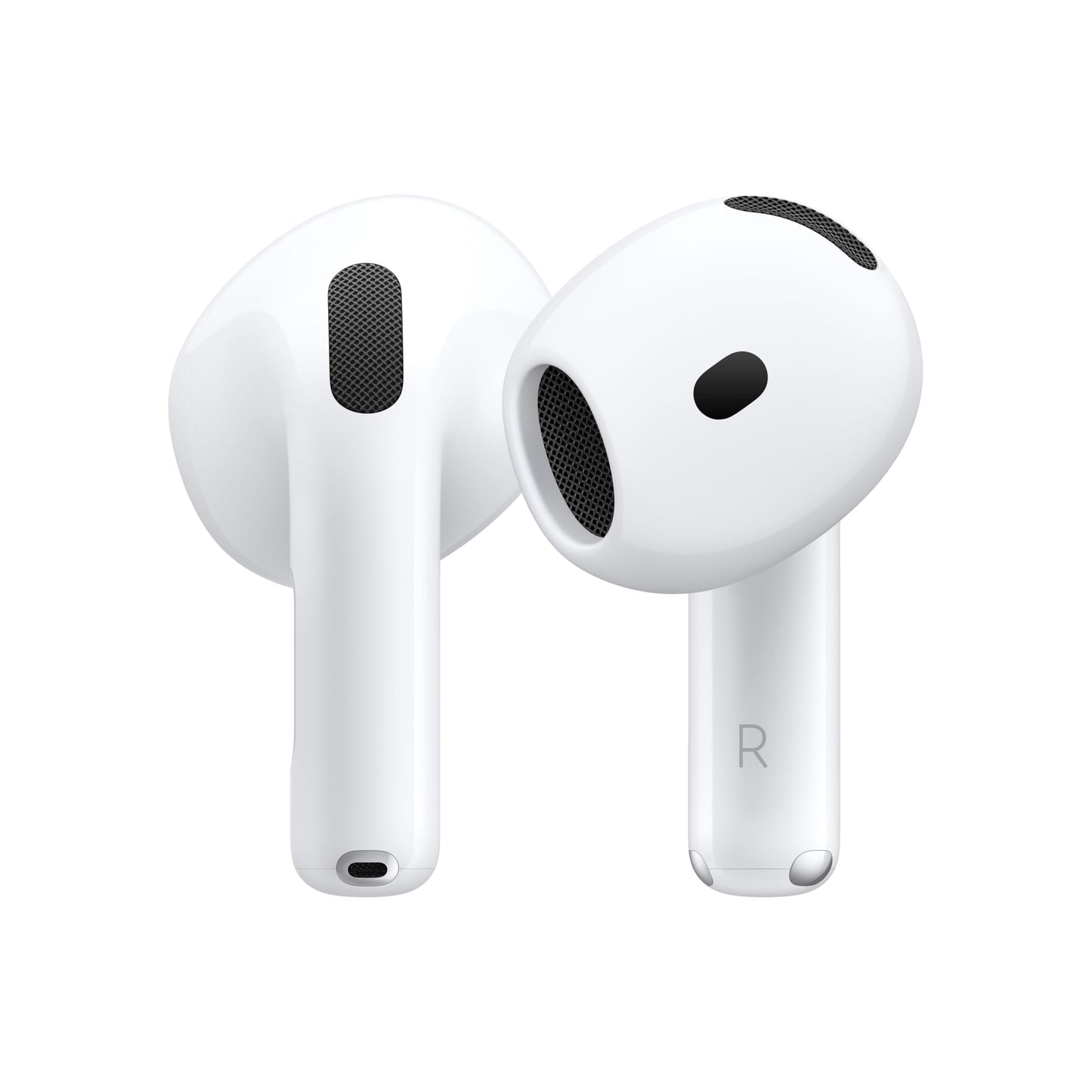 Apple AirPods 4 Wireless Headphones, Bluetooth Headphones, Personalized 3D Audio, Protection from Sweat and Water, USB-C Charging Case, H2 Chip, Up to 24 Hours Playback 