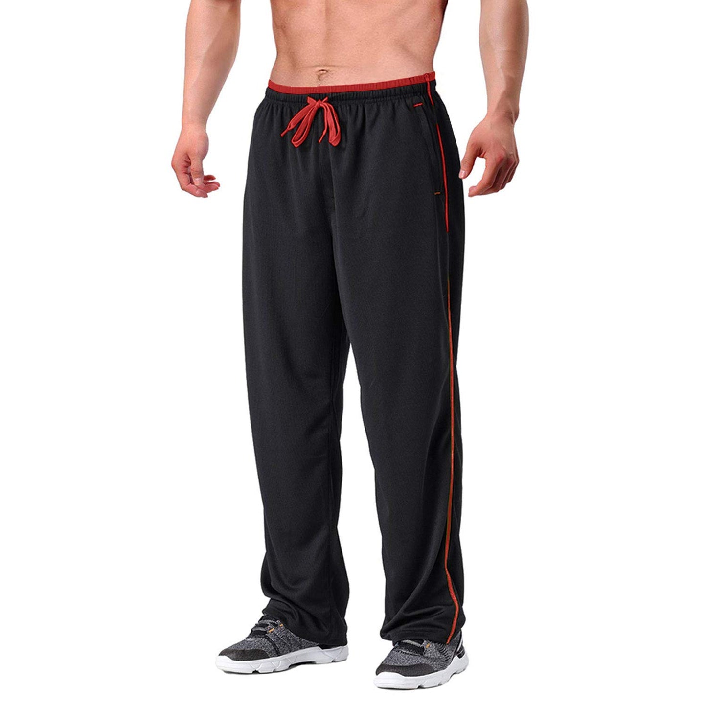 EKLENTSON Men’s Mesh Jogging Pants