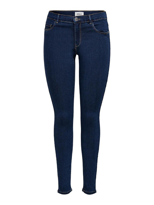 ONLY Women’s ONLRAIN Mid-Rise Skinny Fit Jeans