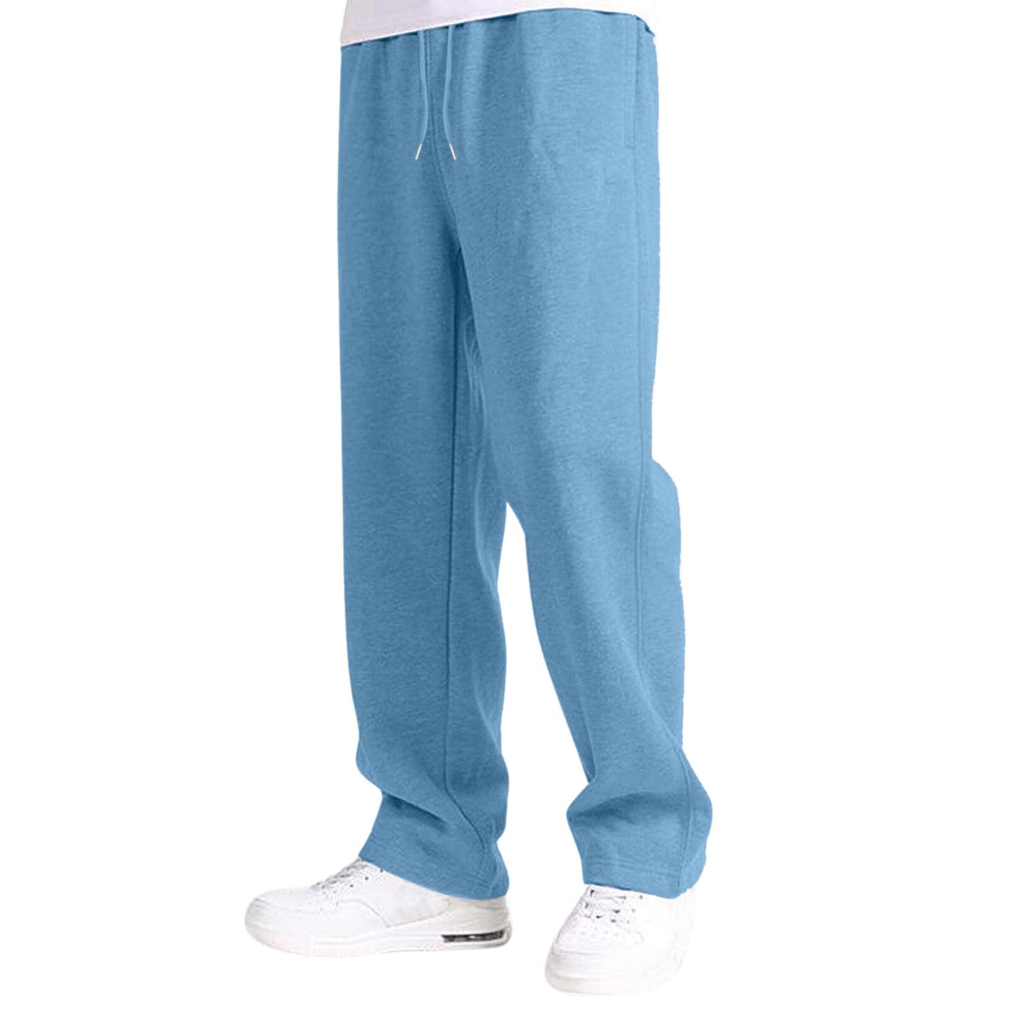 Men’s Baggy Fit Jogging Pants – Fleece-Lined Cotton Blend Sweatpants