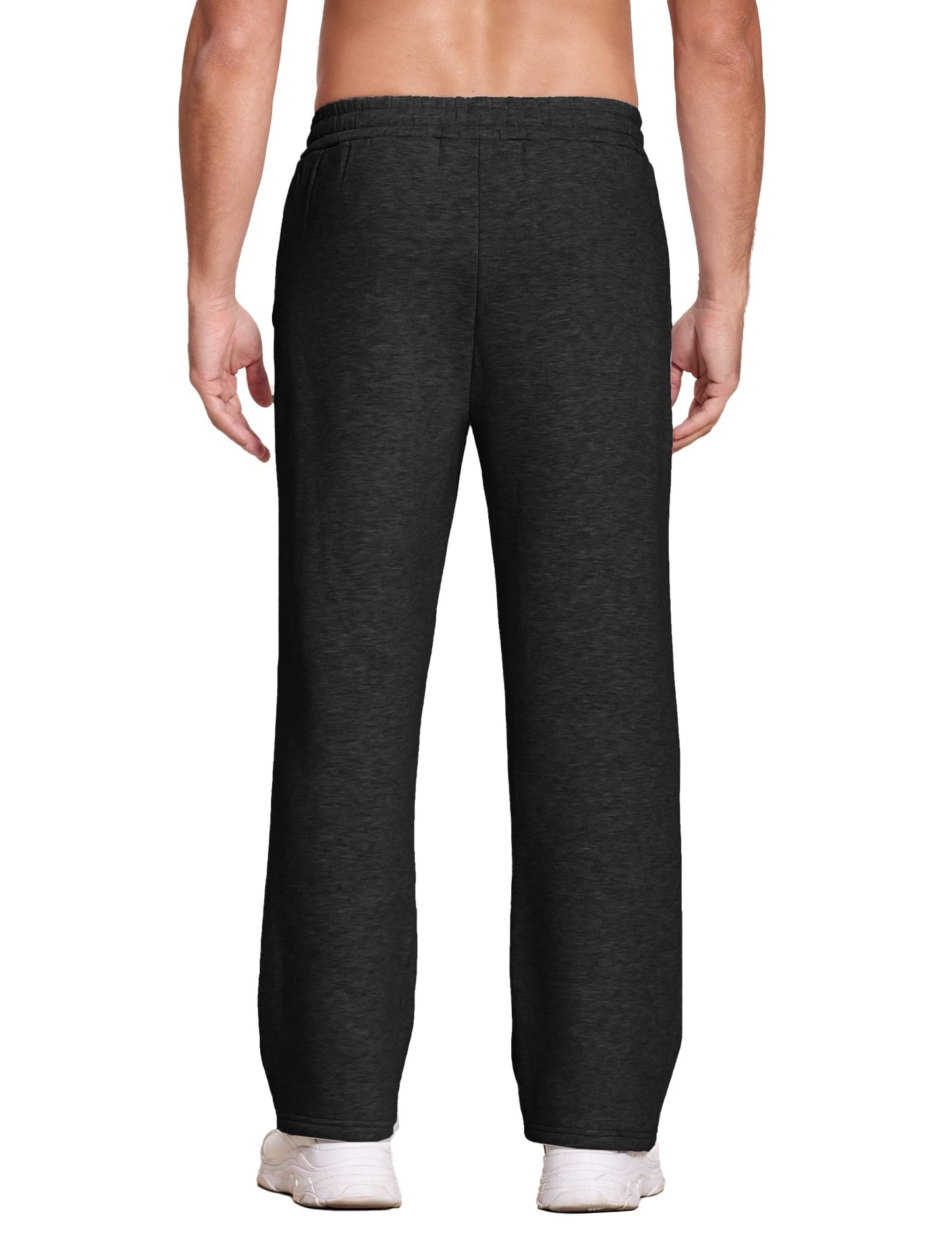 PINSPARK Men’s Winter Joggers – Fleece-Lined Sweatpants