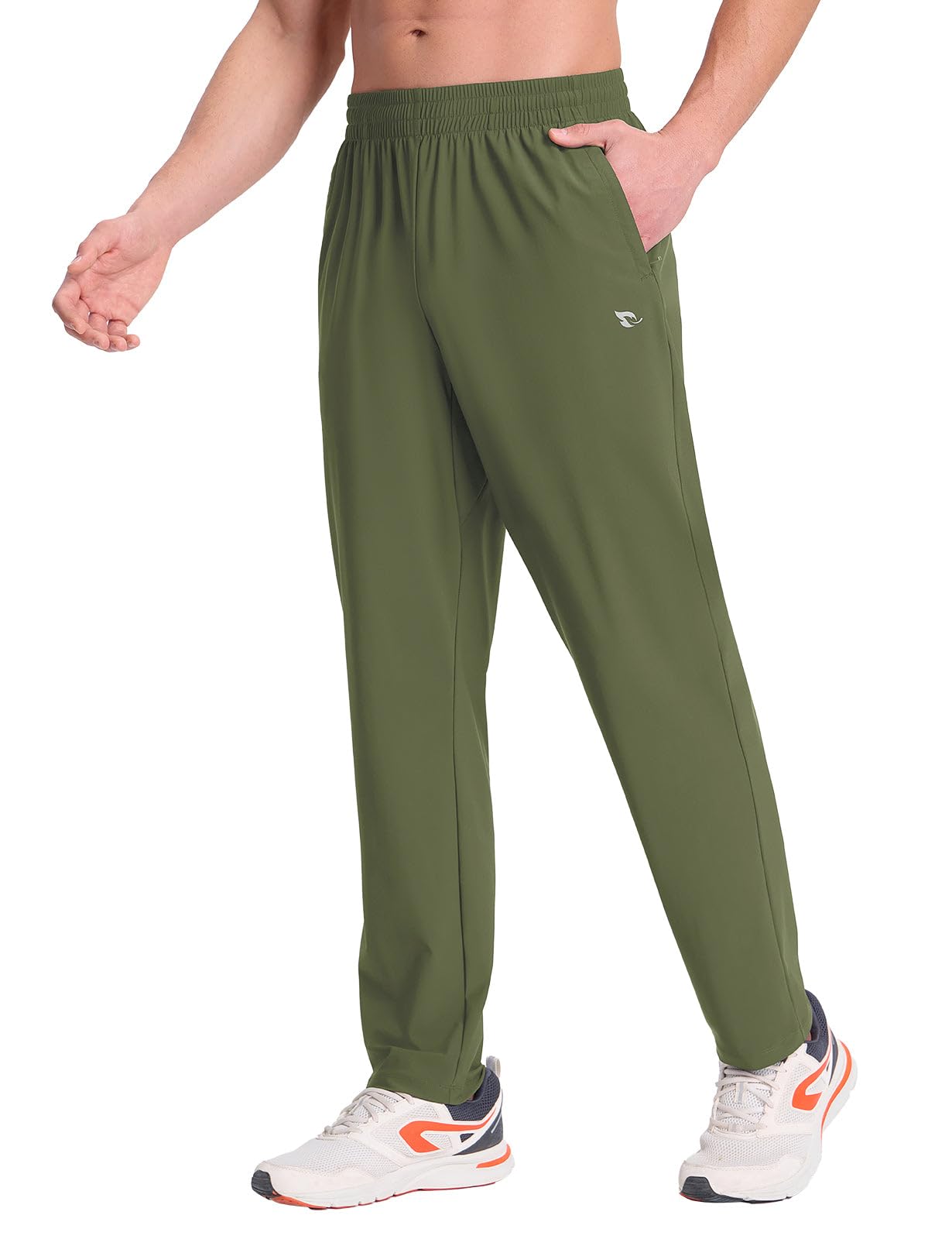 Baleaf Men’s Quick-Dry Joggers – Lightweight Nylon Running Pants