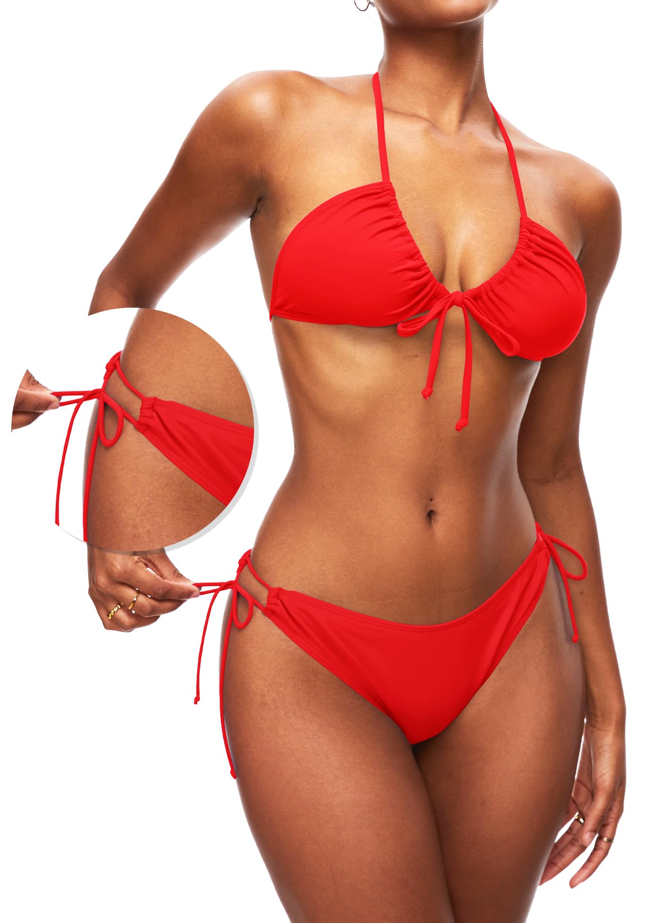 Navneet Women's Bikini Set - Triangle String Sexy Swimsuit
