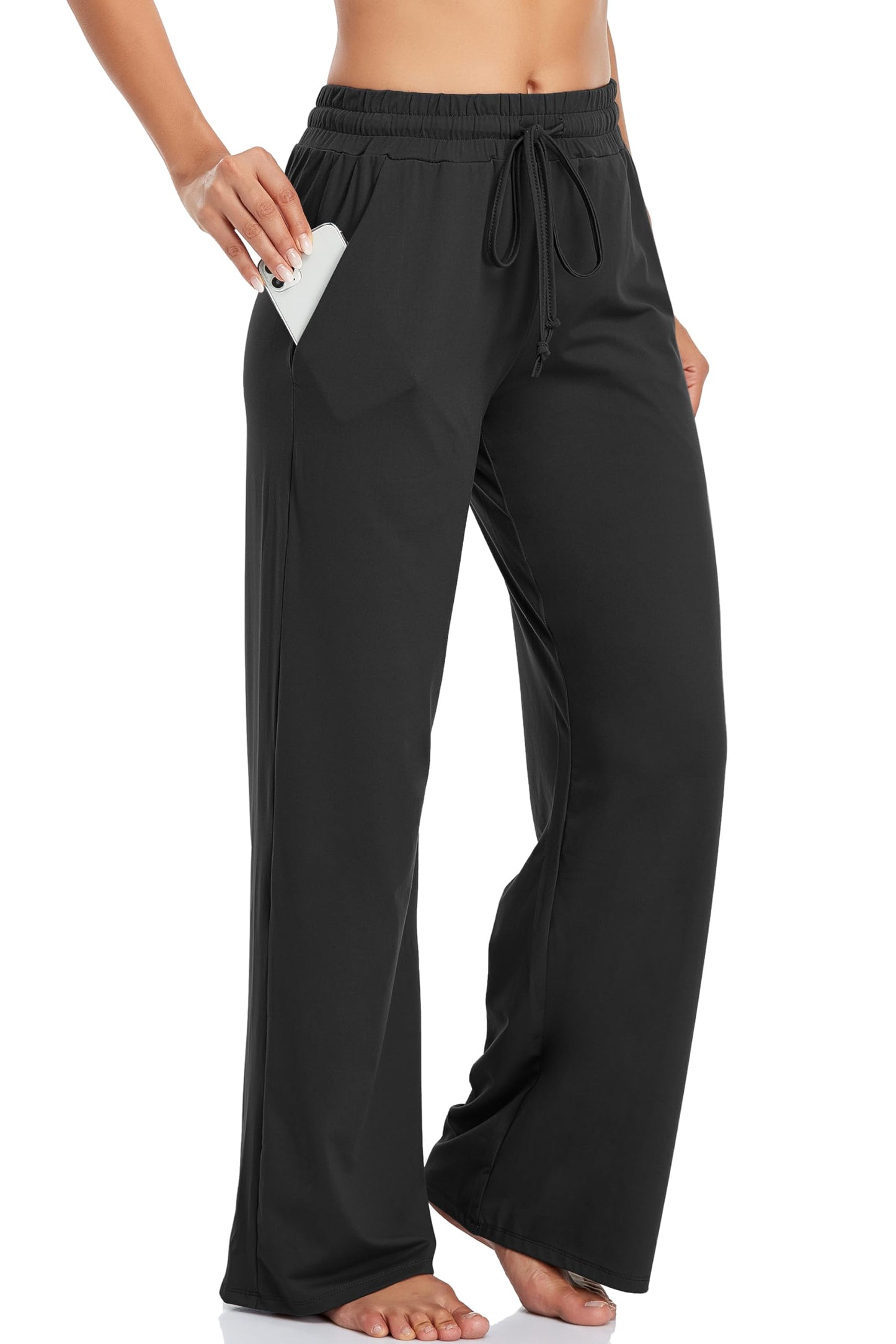 Women's Sweatpants – Casual Sport Pants with Elastic Waist