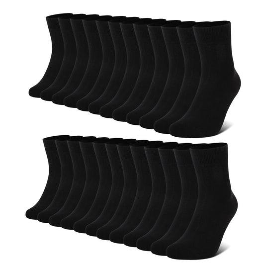 FALARY 12 Pairs Men’s Cotton Socks