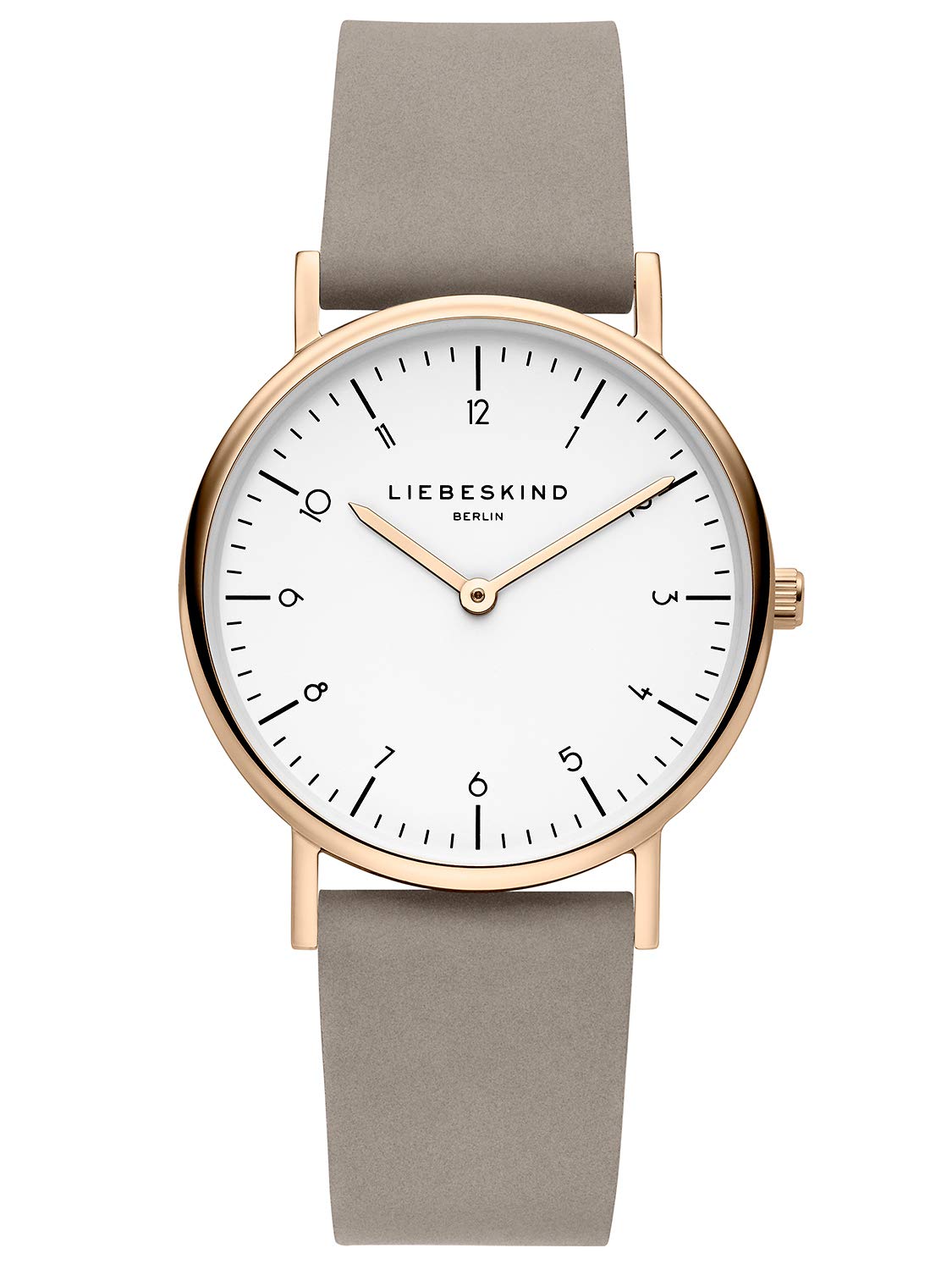 Liebeskind Damen Analog Quarz Armbanduhr mit Lederarmband