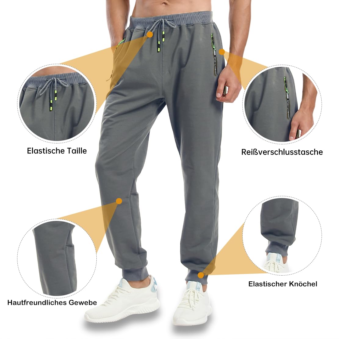 Tansozer Men’s Cotton Jogging Pants