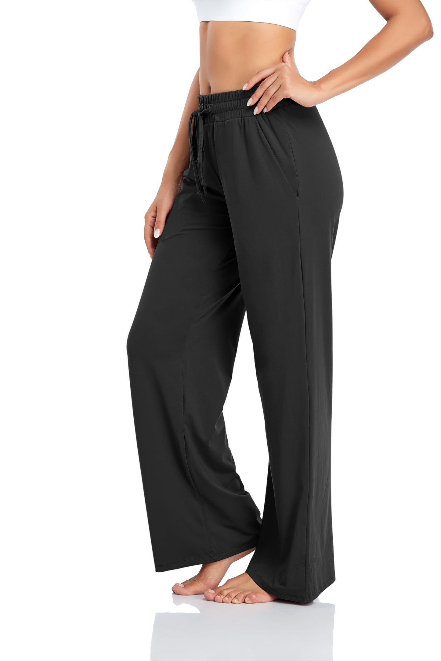 Women's Sweatpants – Casual Sport Pants with Elastic Waist