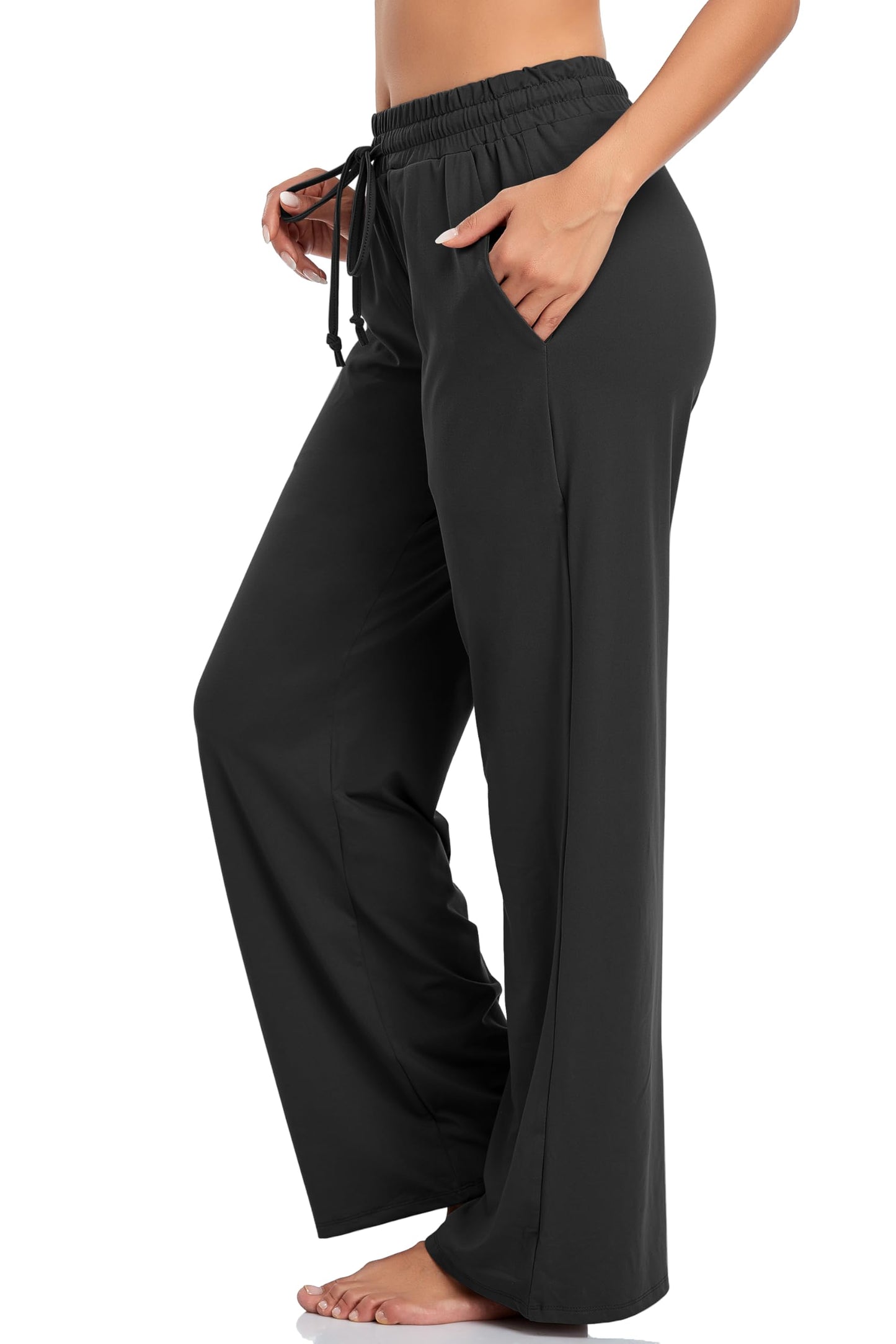 Women's Sweatpants – Casual Sport Pants with Elastic Waist