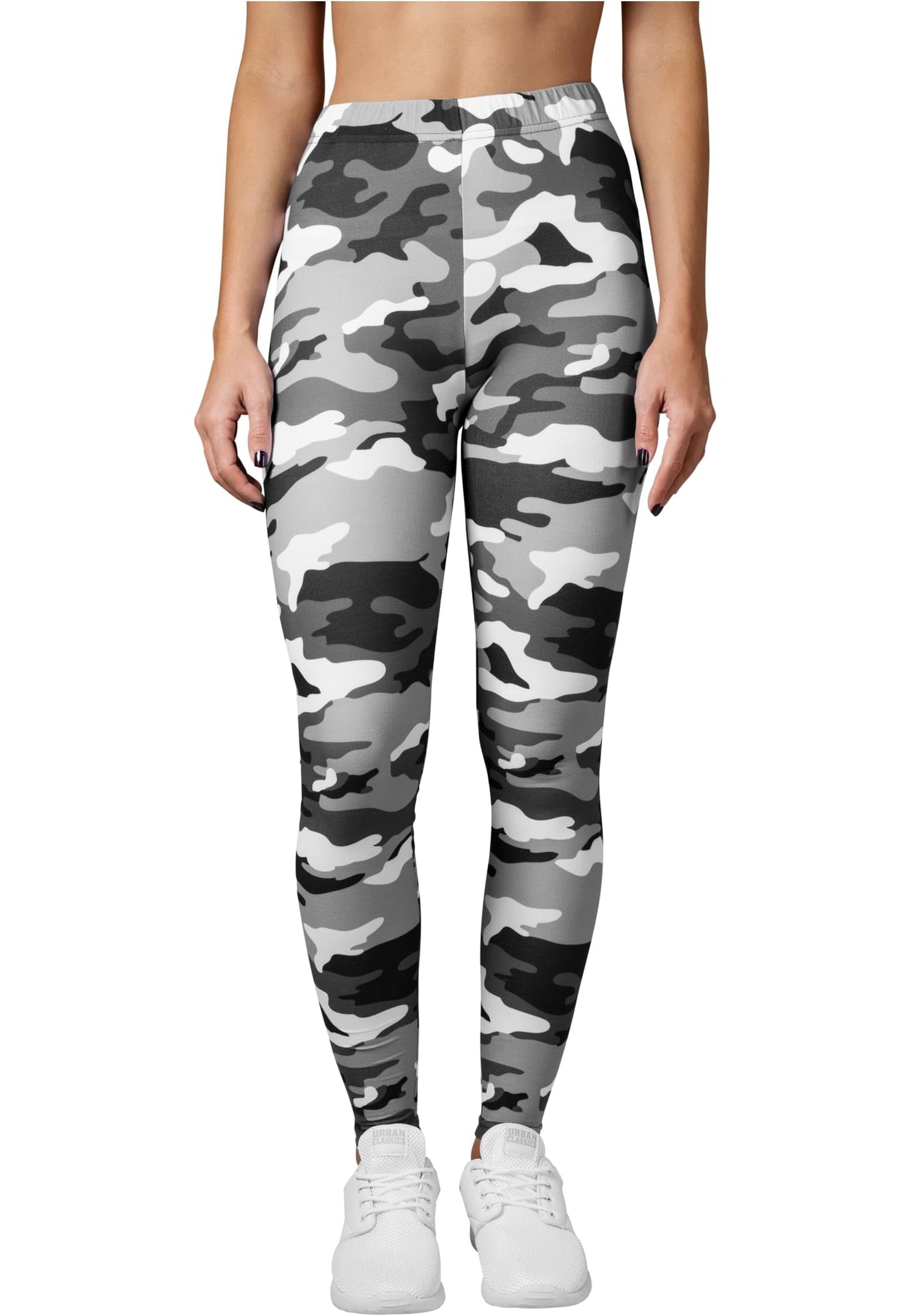 Urban Classics Women’s Camo Leggings – High-Waist Yoga & Fitness Pants