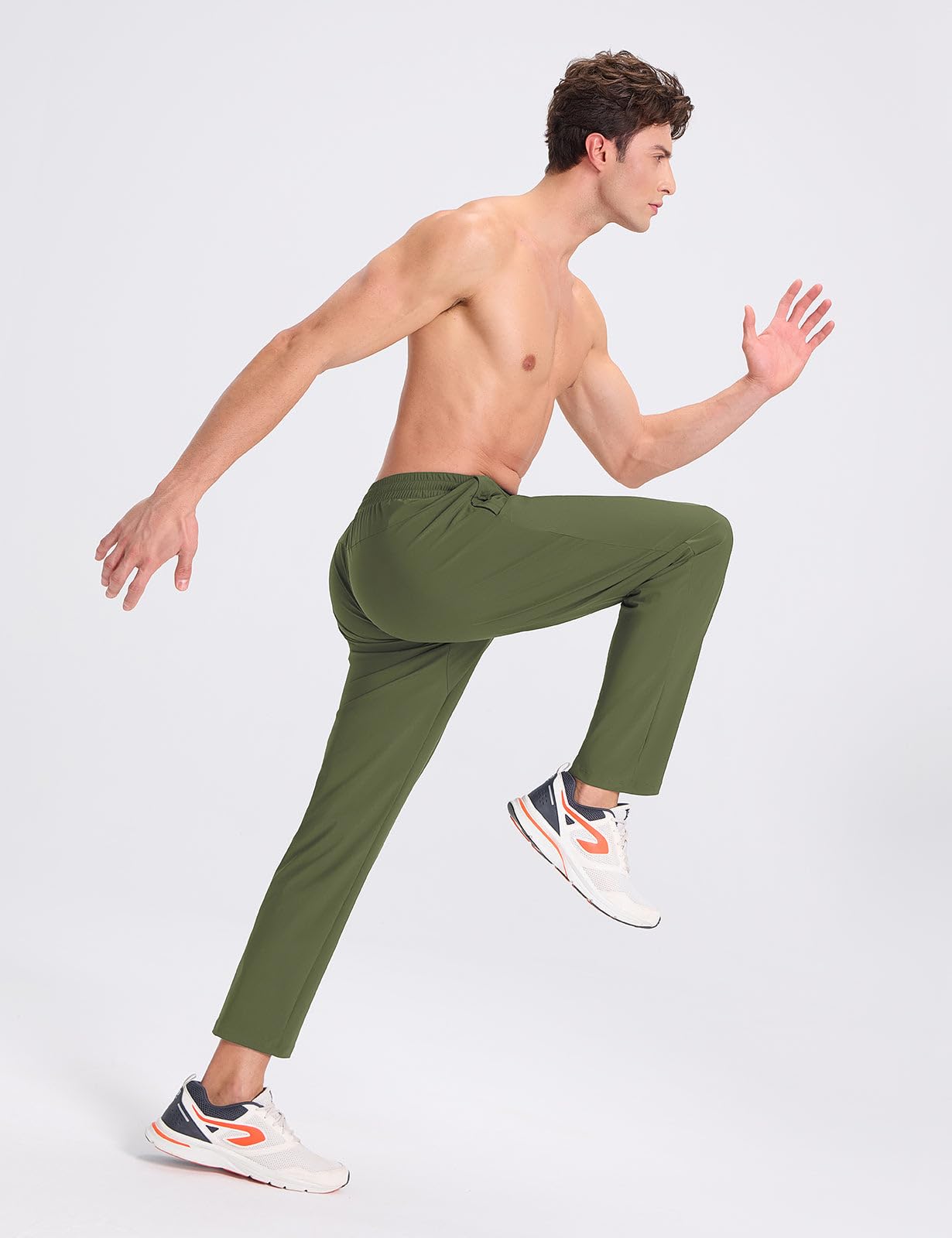 Baleaf Men’s Quick-Dry Joggers – Lightweight Nylon Running Pants