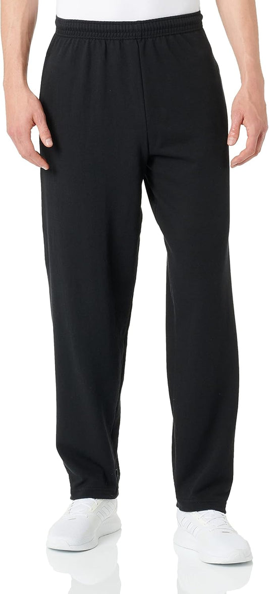 Fruit of the Loom Men’s Jogging Pants with Open Leg Hem