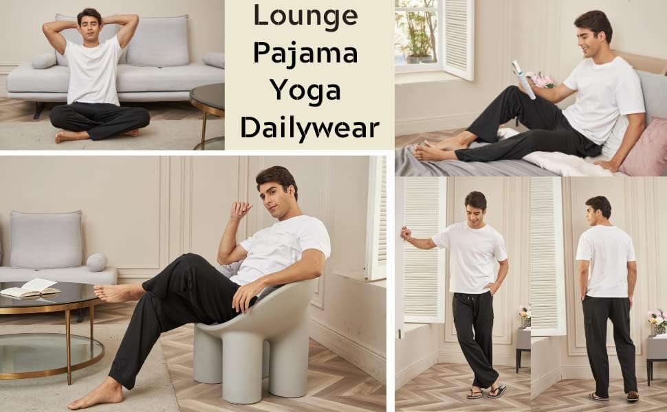 PINSPARK Men’s Winter Joggers – Fleece-Lined Sweatpants