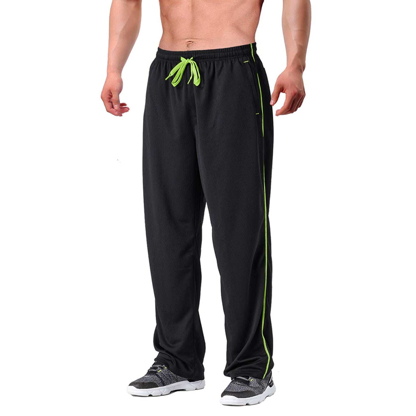 EKLENTSON Men’s Mesh Jogging Pants