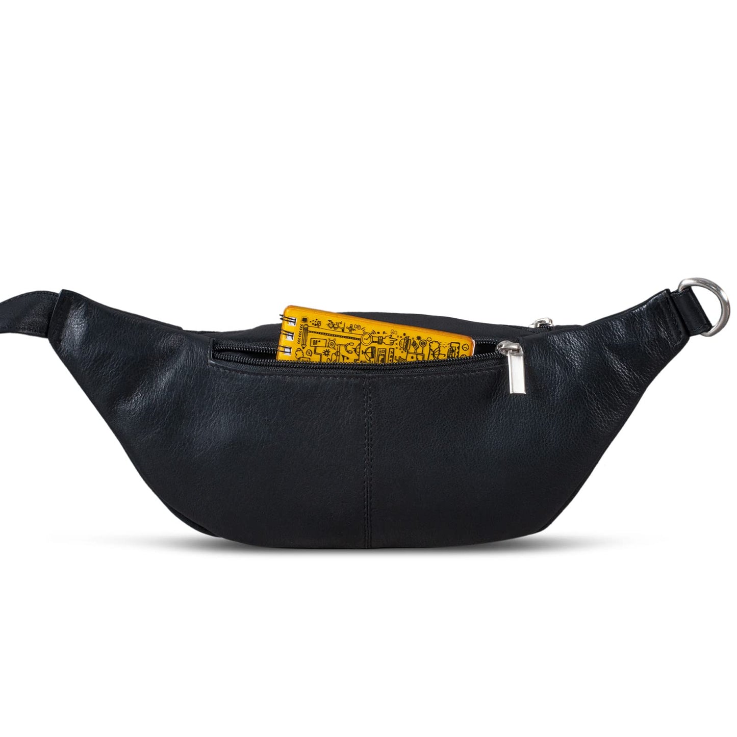 'Laguna' Leather Waist Bag – Vintage Style Crossbody Bag for Men & Women