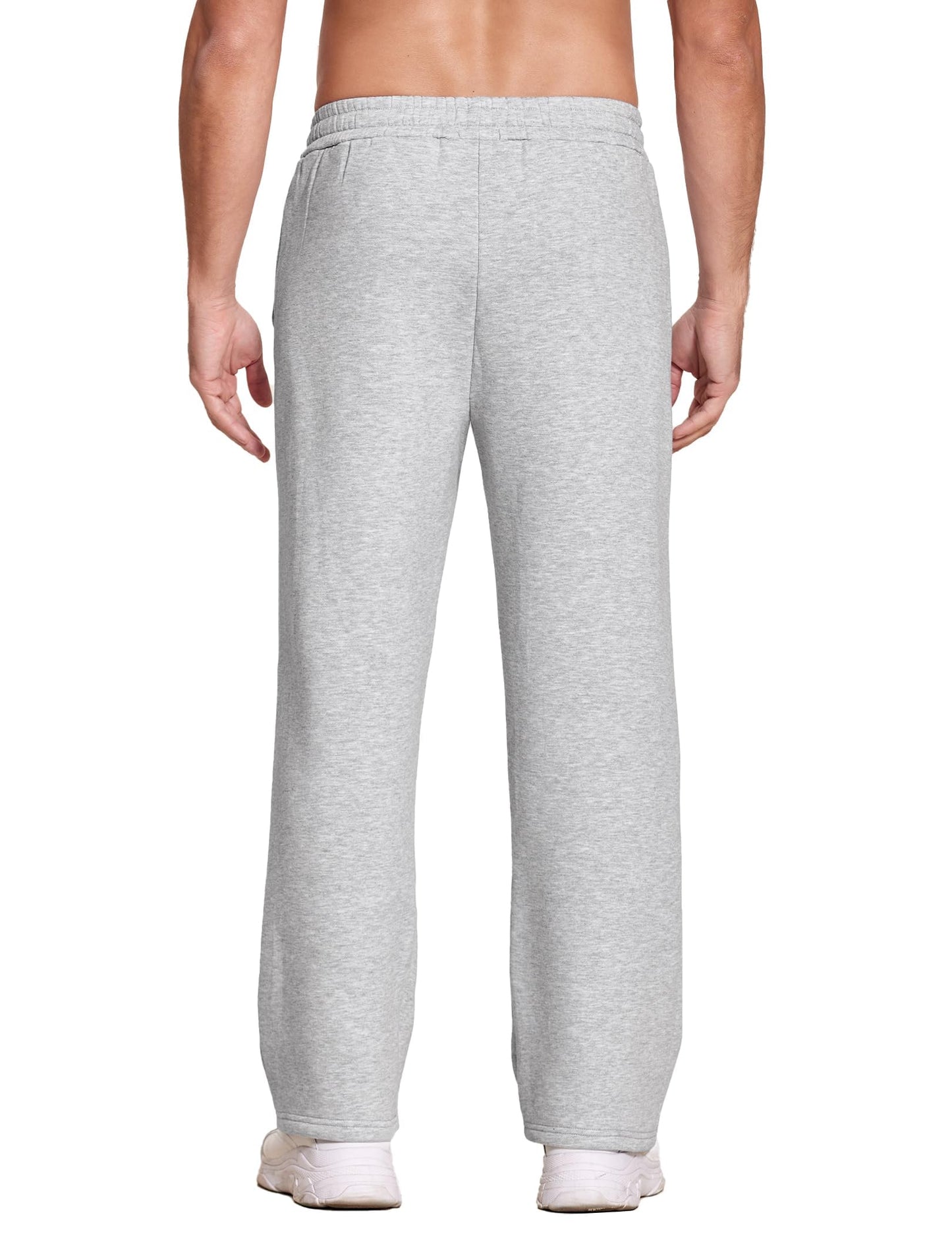 PINSPARK Men’s Winter Joggers – Fleece-Lined Sweatpants