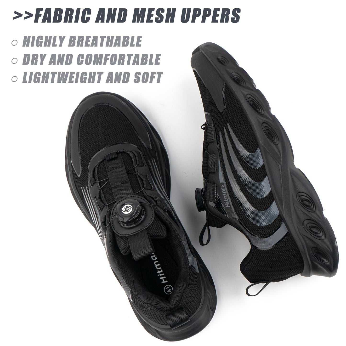 Hitmars Men’s Sneakers – Lightweight Running & Sports Shoes