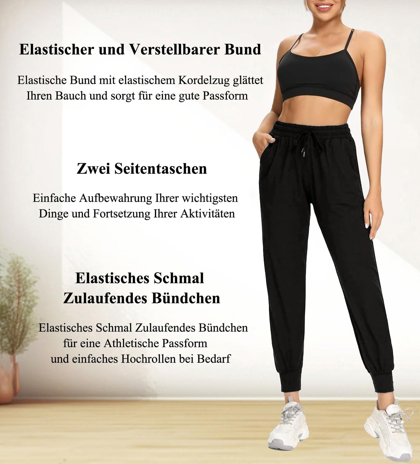 Women’s High-Waist Jogging Pants