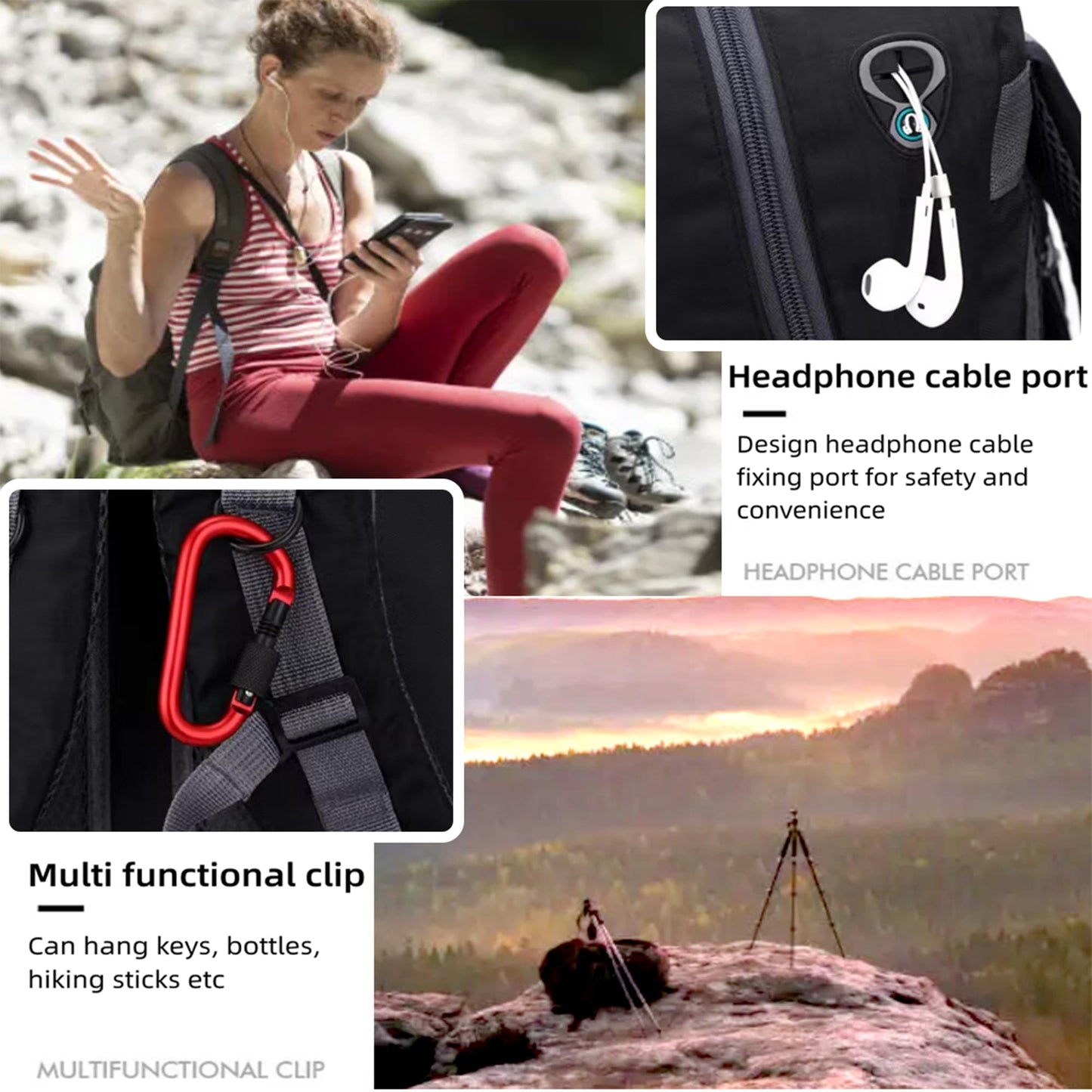 40L Hiking Backpack for Men & Women – Waterproof & Lightweight