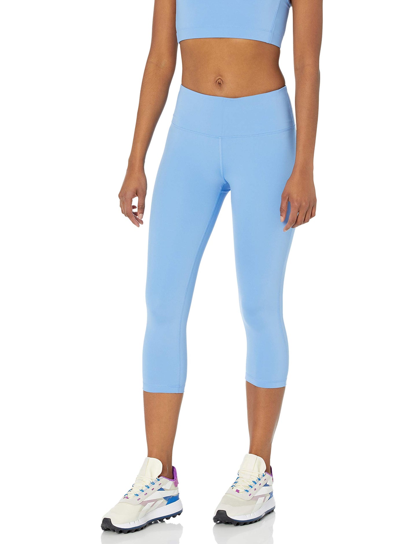 Essentials Women’s Active Sculpt Mid-Rise Capri Leggings