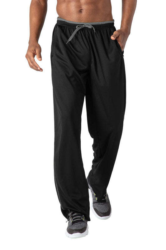 KEFITEVD Men’s Lightweight Jogging Pants with Zip Pockets