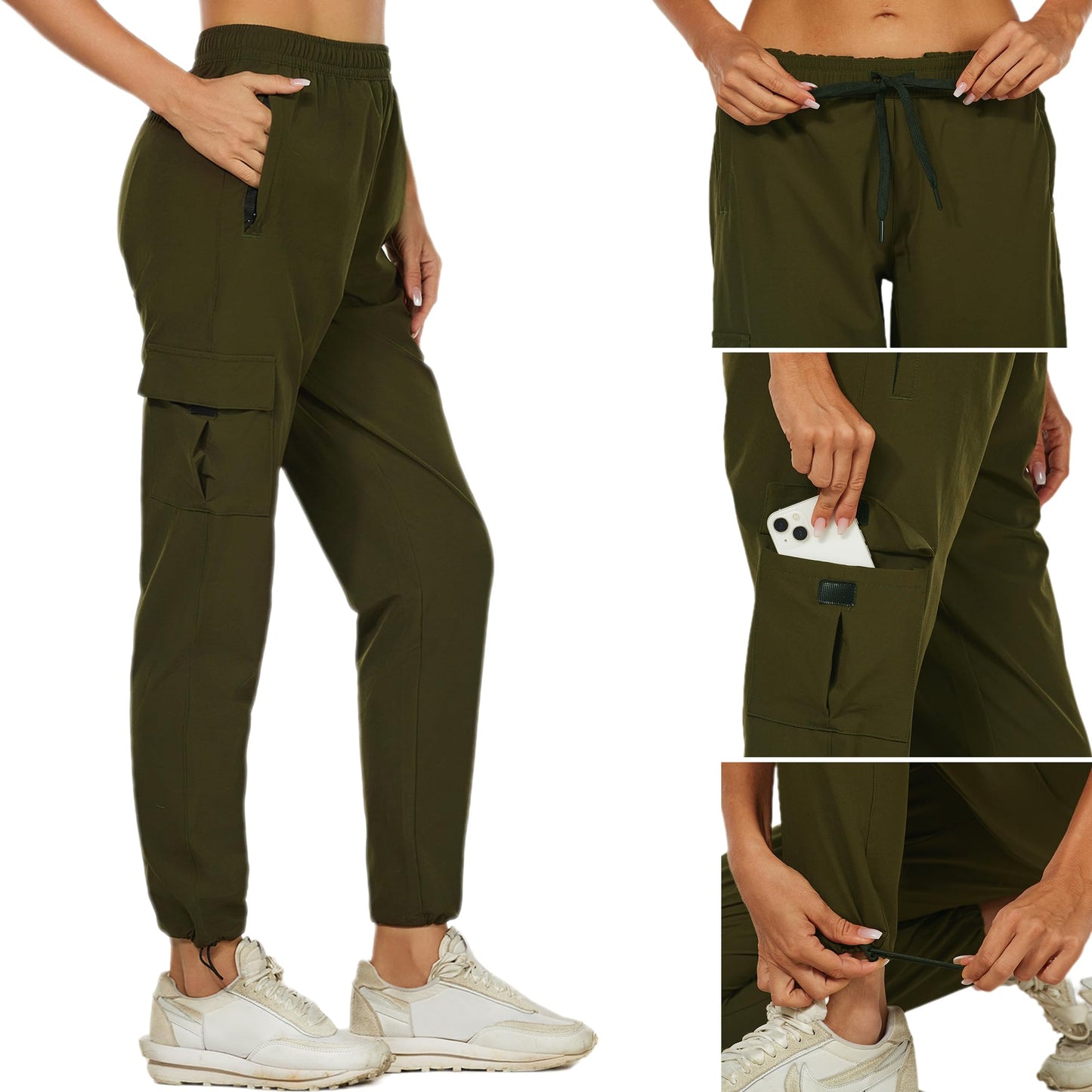 Women’s Lightweight Outdoor Hiking Pants – Quick-Dry, UV Protection