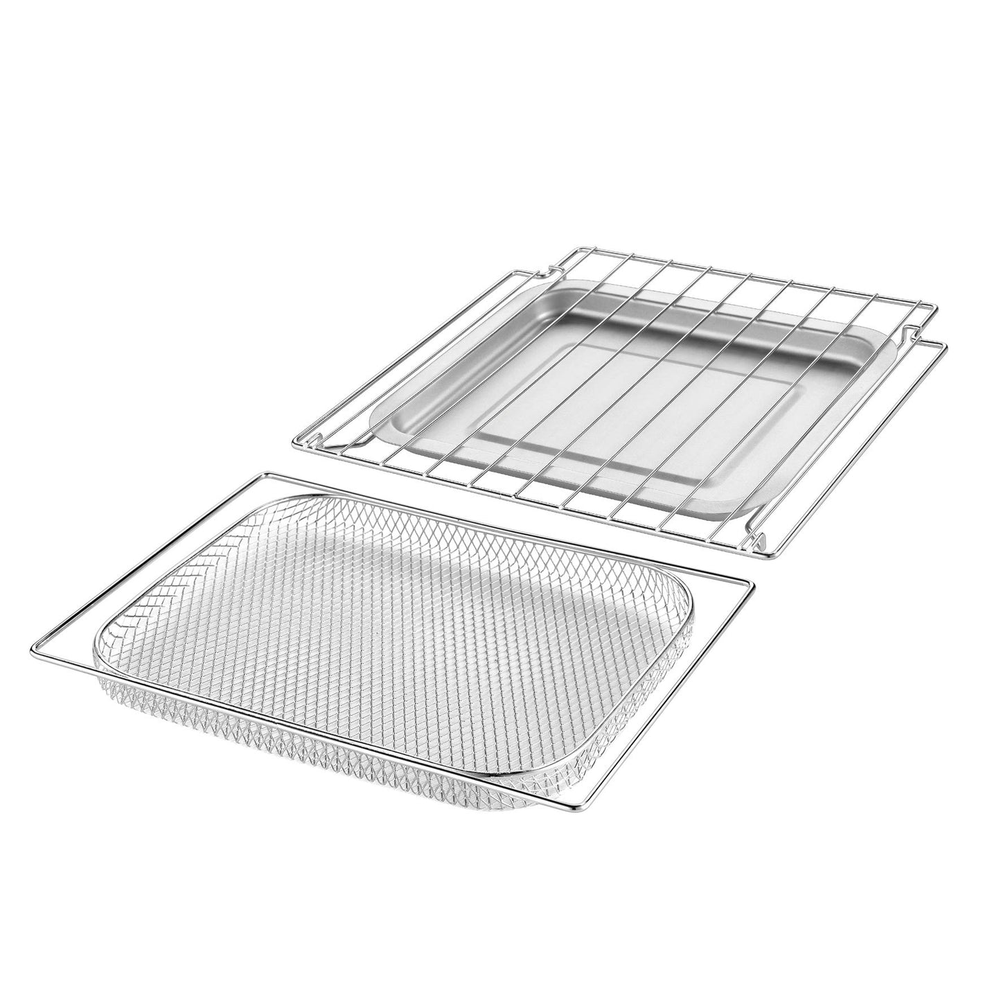 Russell Hobbs Backofen Airfryer [5-in-1: Heißluftfritteuse, Minibackofen, Grill, Toaster, Warmhaltefunktion] Express (20l, Pizza Ø 30cm, inkl. Frittierkorb, Backblech&Grillrost) Umluft- Ofen 26680-56