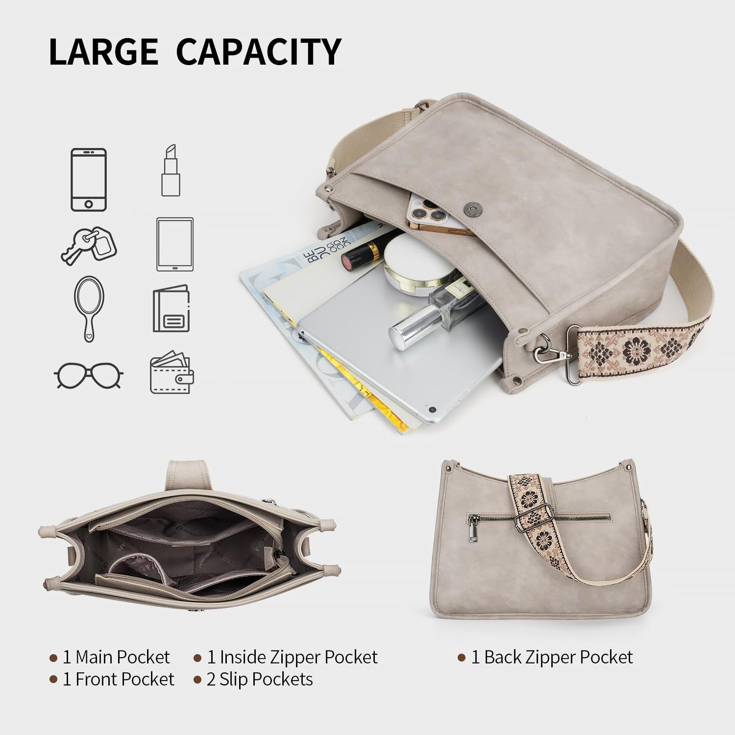APHISON Crossbody Bag for Women