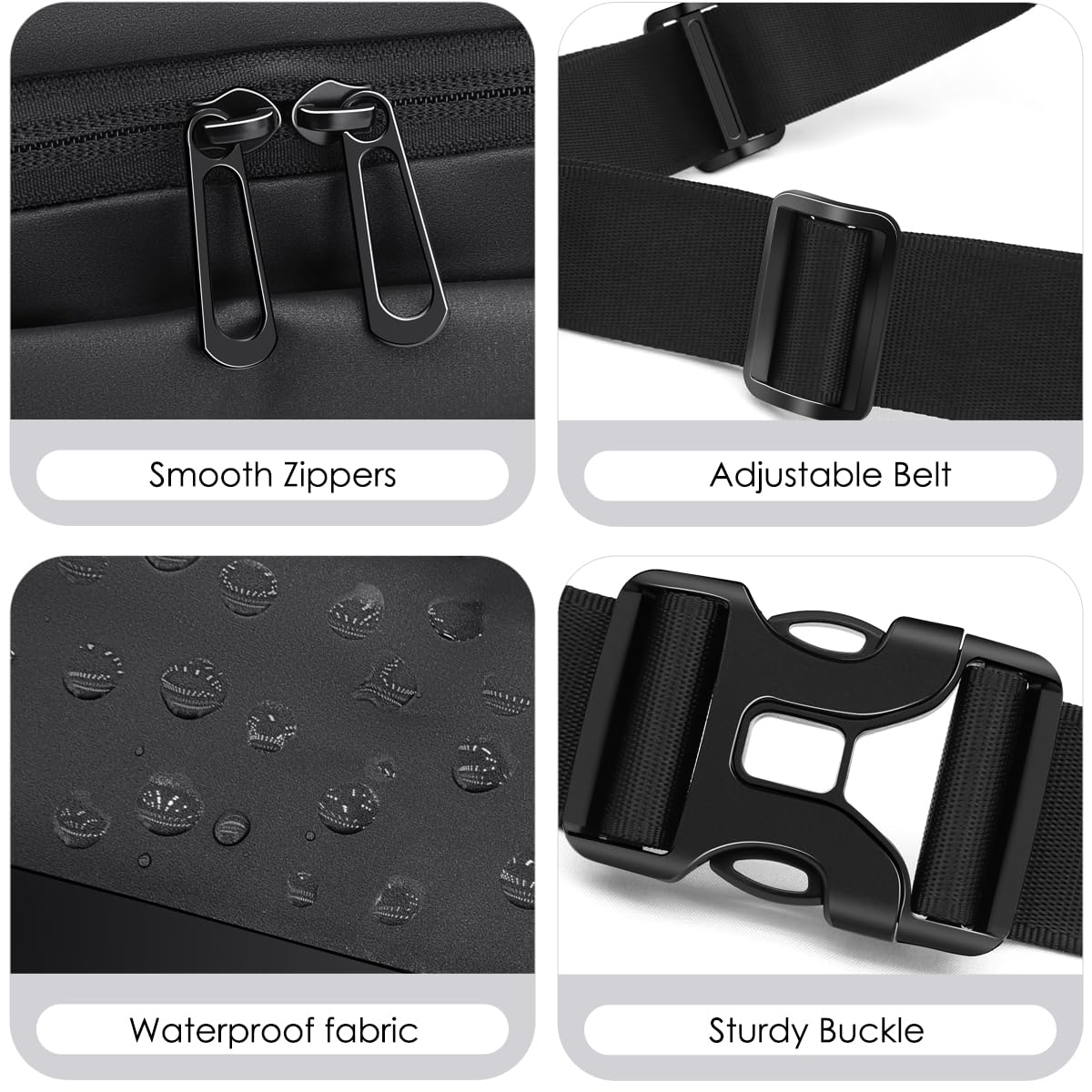 REETEE Waterproof Waist Bag – Multifunctional Sling Bag for Men & Women