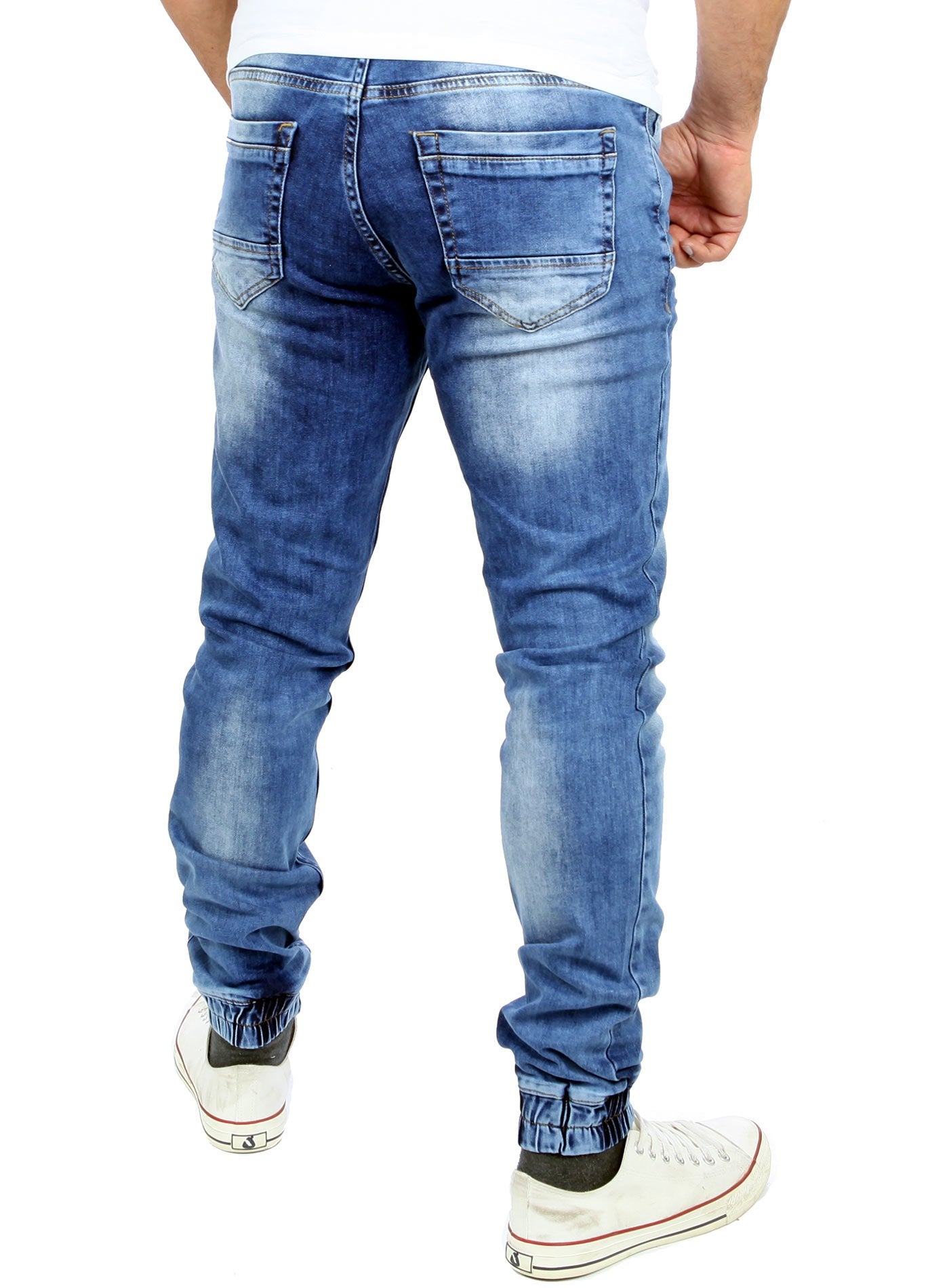 Reslad Men’s Slim Fit Jogger Jeans