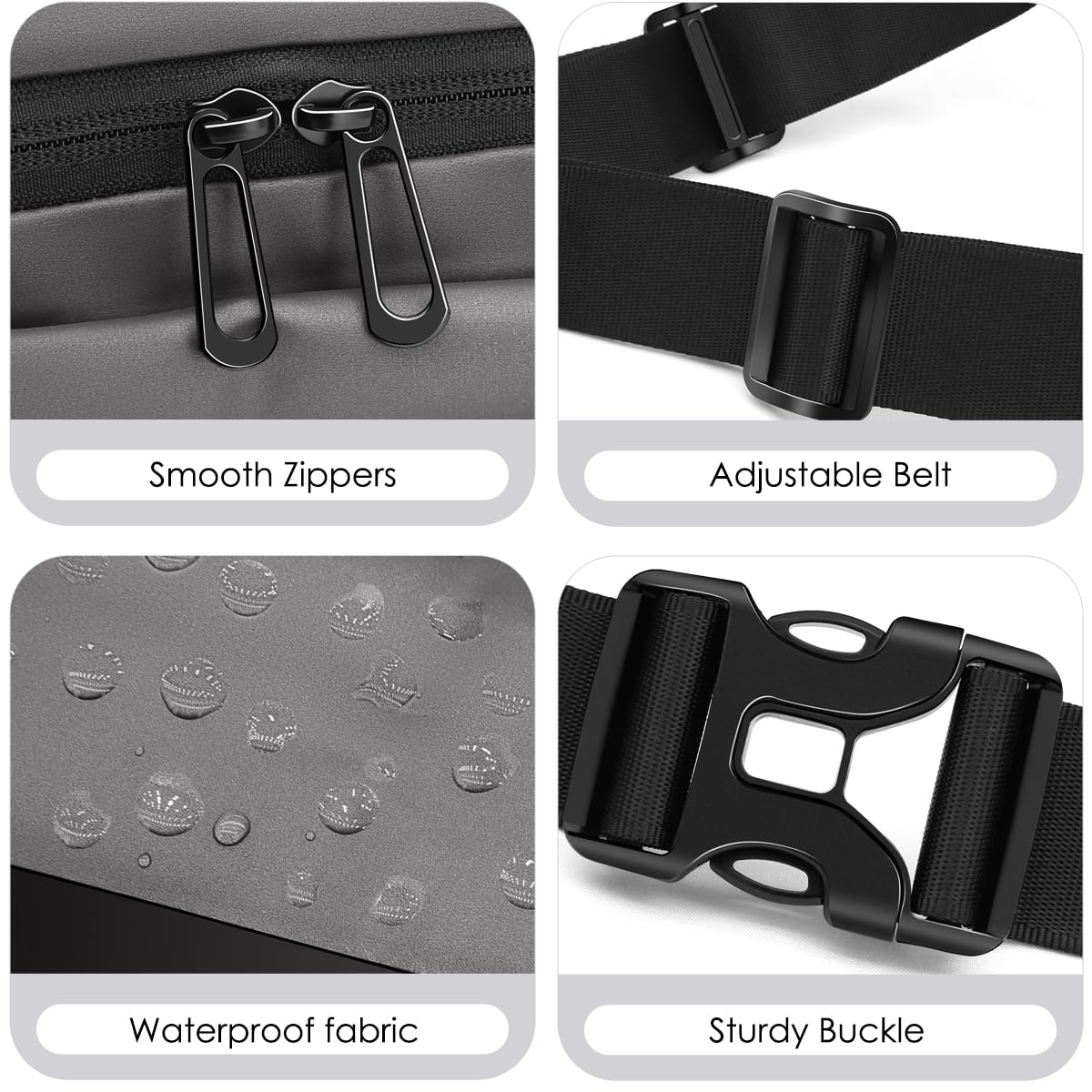 REETEE Waterproof Waist Bag – Multifunctional Sling Bag for Men & Women