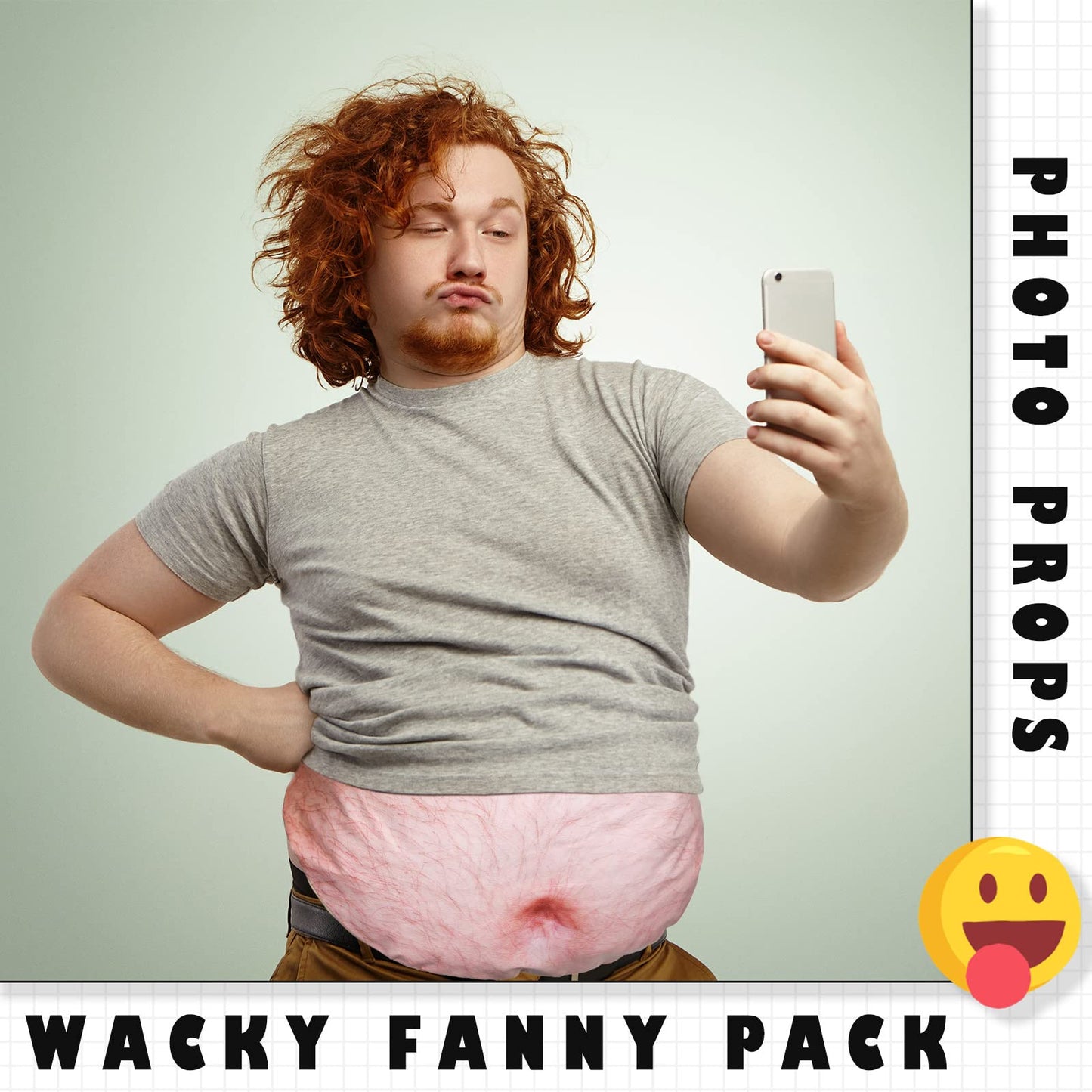 Weewooday Beer Belly Waist Bag – Hilarious Novelty Fanny Pack