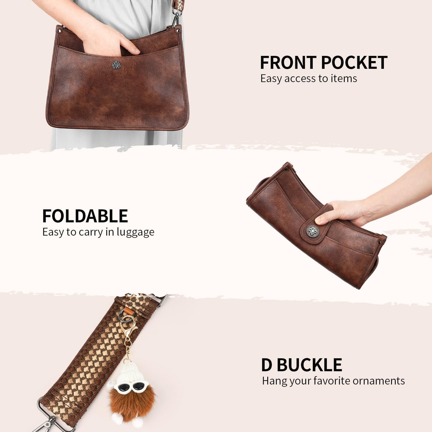 APHISON Crossbody Bag for Women