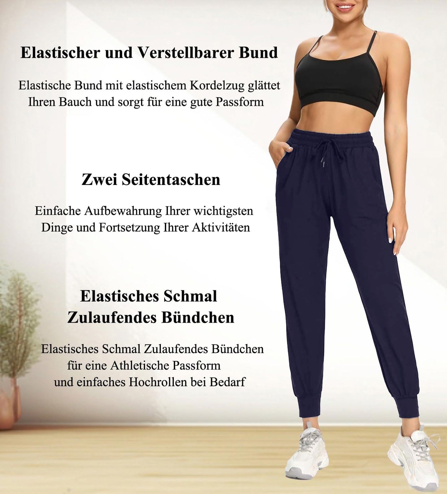 Women’s High-Waist Jogging Pants