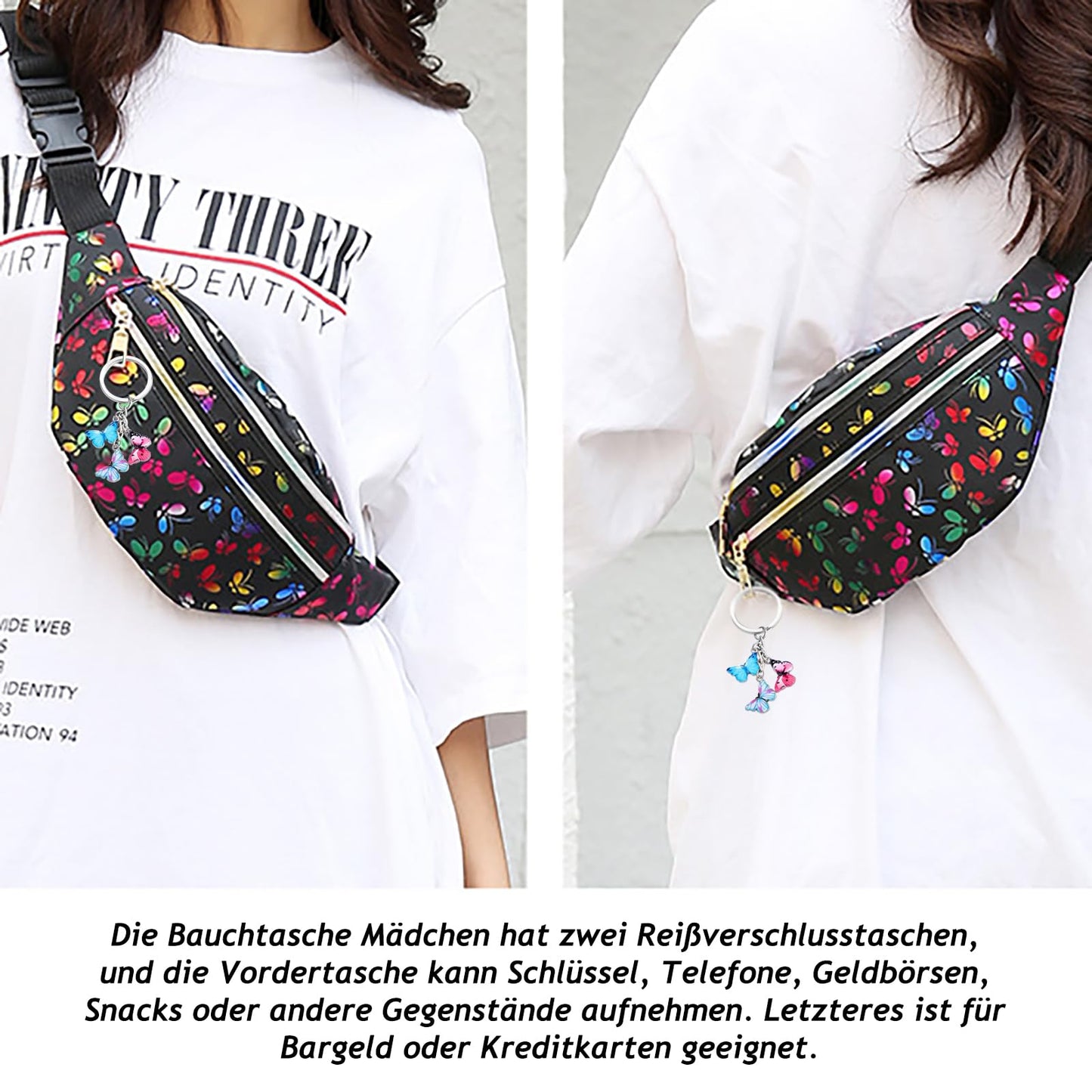 Stylish Waist Bag for Men & Women – Adjustable Hip Bag