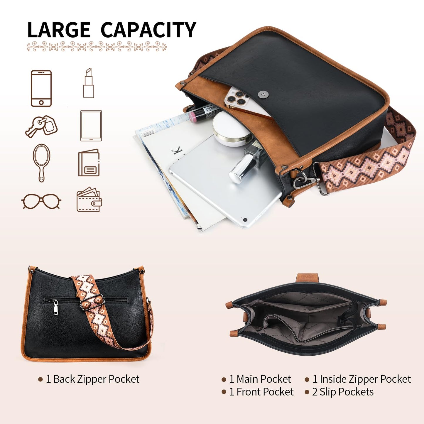 APHISON Crossbody Bag for Women