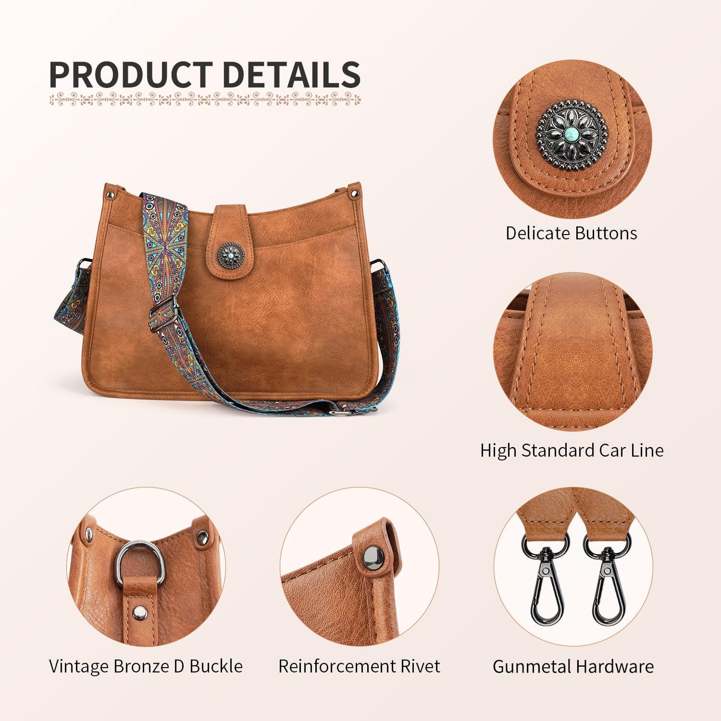 APHISON Crossbody Bag for Women