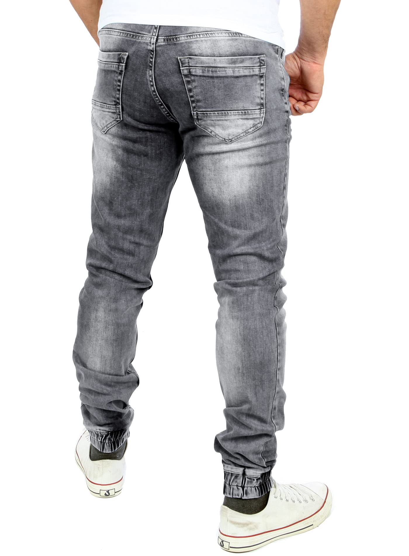 Reslad Men’s Slim Fit Jogger Jeans