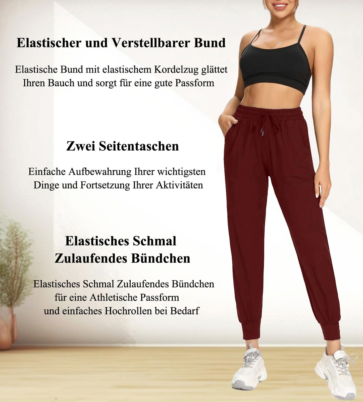 Women’s High-Waist Jogging Pants