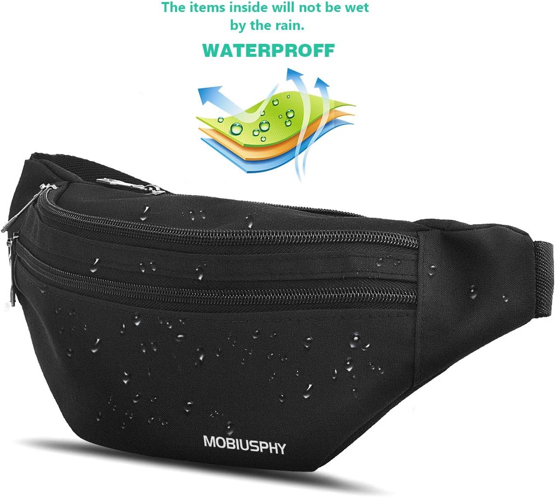 Unisex Waist Bag – Waterproof Running Belt Fanny Pack for Men & Women