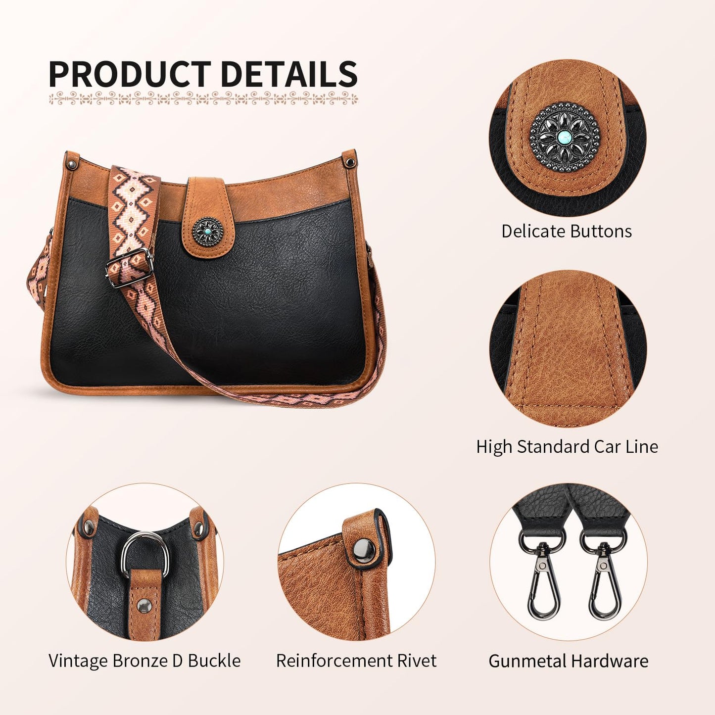 APHISON Crossbody Bag for Women