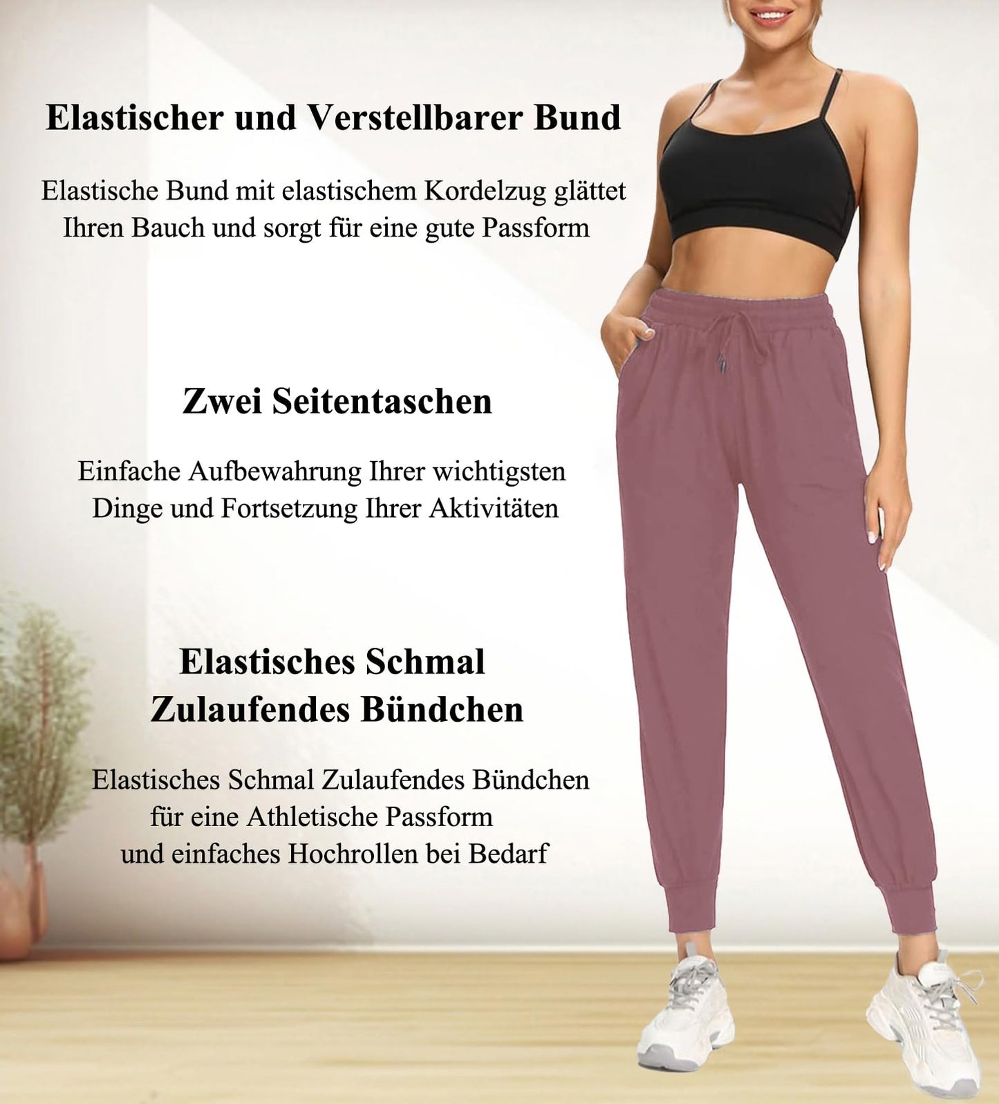Women’s High-Waist Jogging Pants