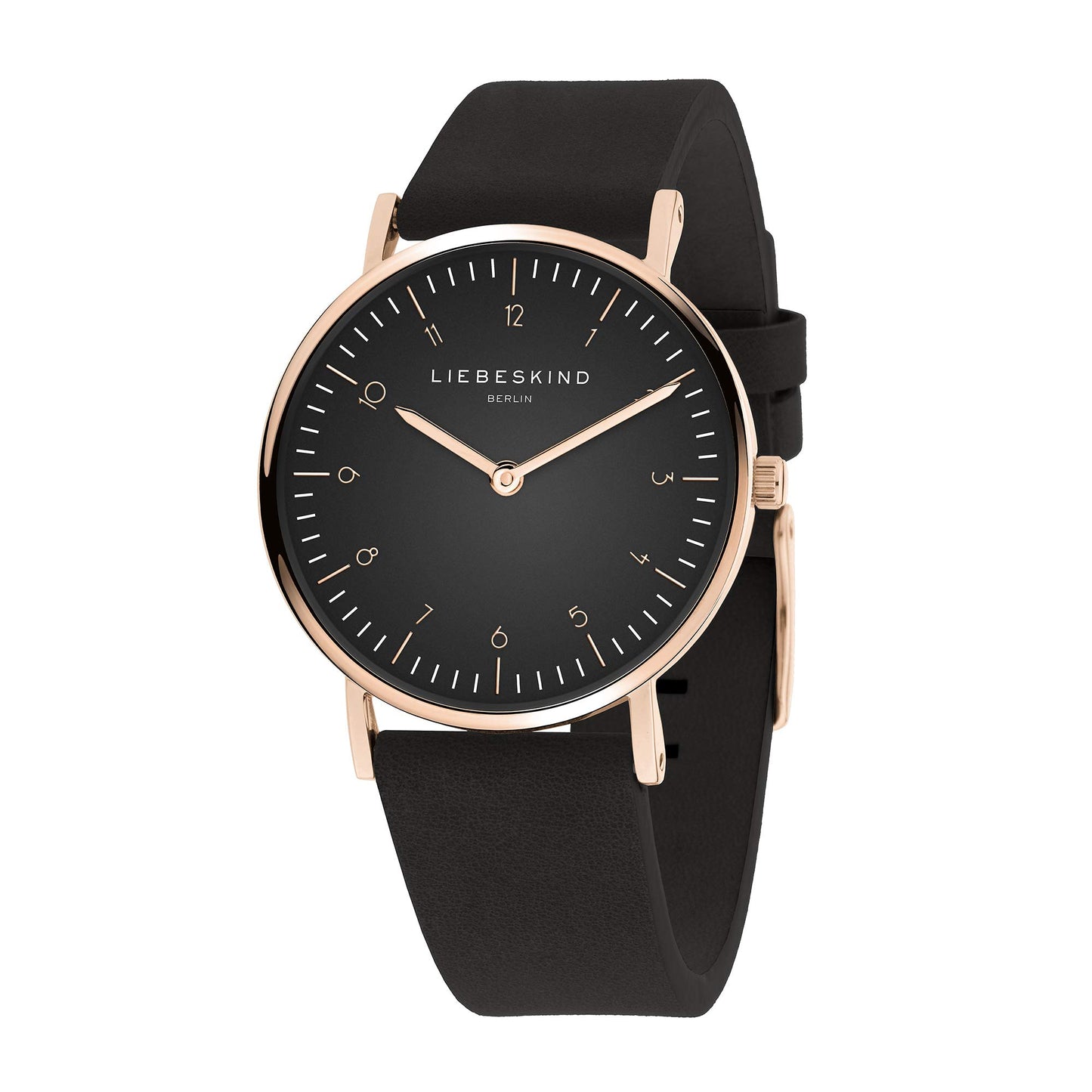 Liebeskind Damen Analog Quarz Armbanduhr mit Lederarmband