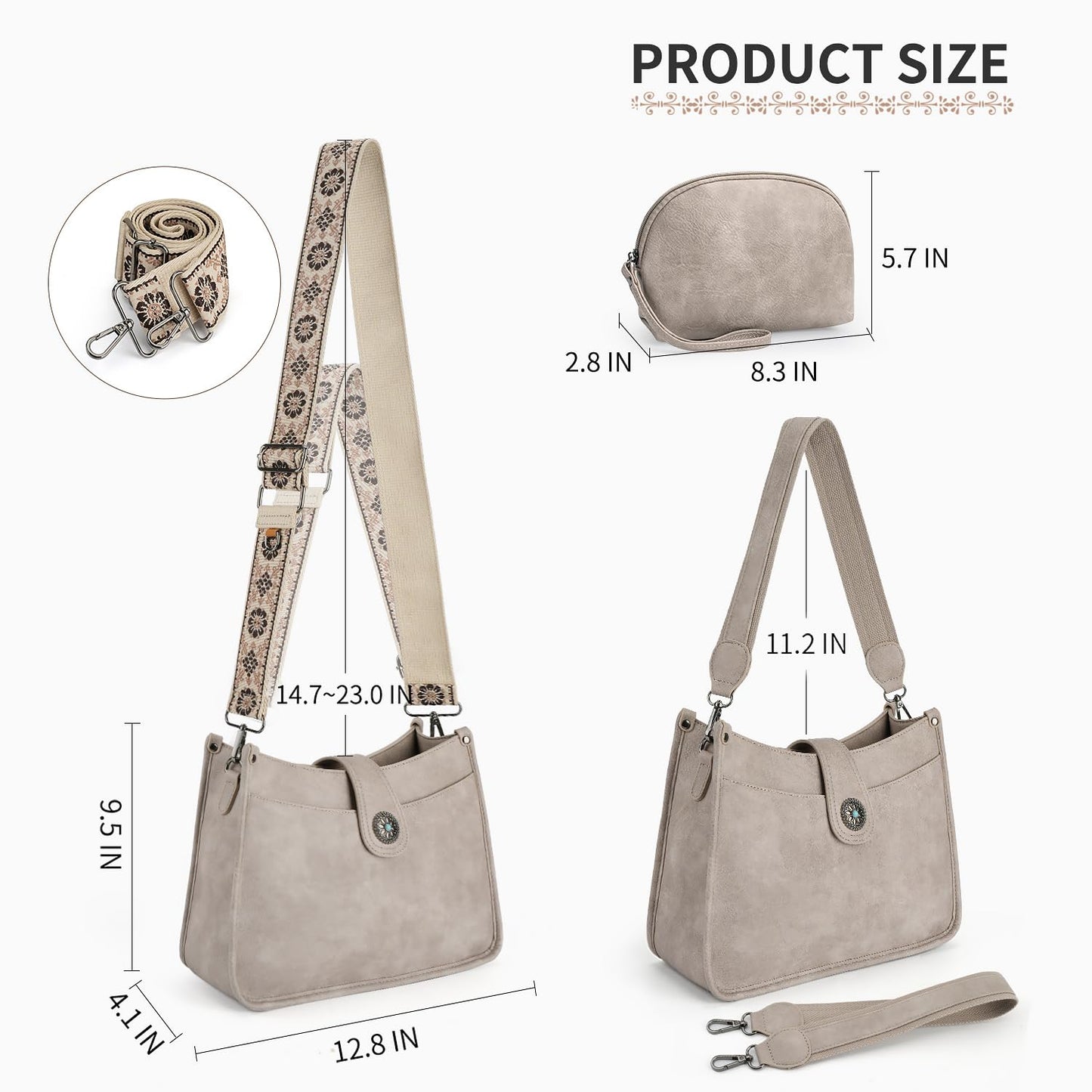 APHISON Crossbody Bag for Women