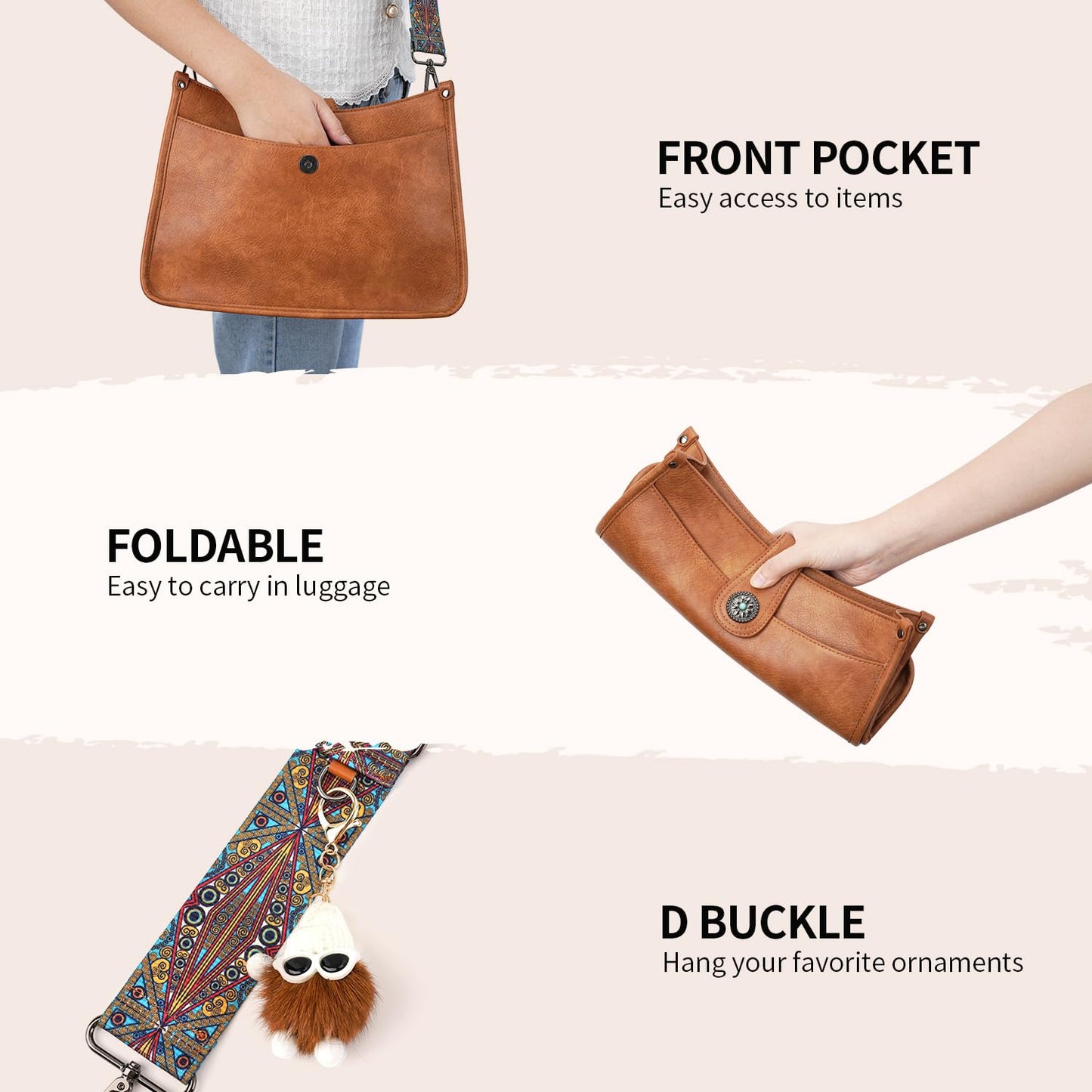 APHISON Crossbody Bag for Women