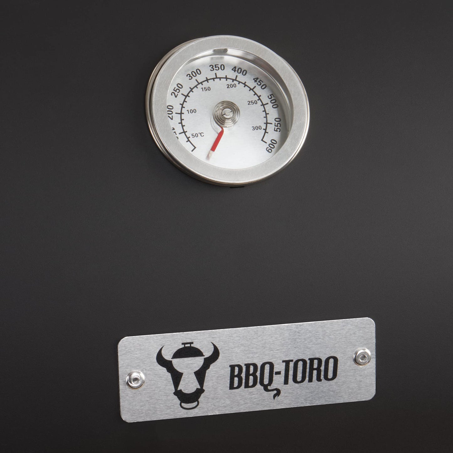 BBQ-TORO charcoal grill truck | Premium charcoal grill cart, smoker, barbecue grill with lid, warm holder rack, foldable storage and much more