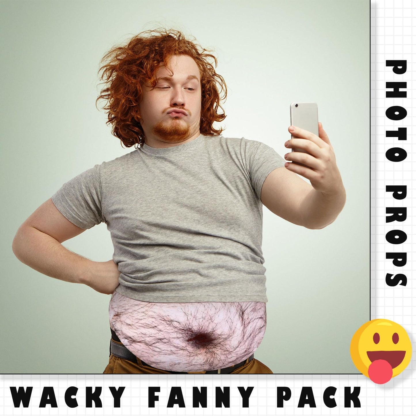 Weewooday Beer Belly Waist Bag – Hilarious Novelty Fanny Pack