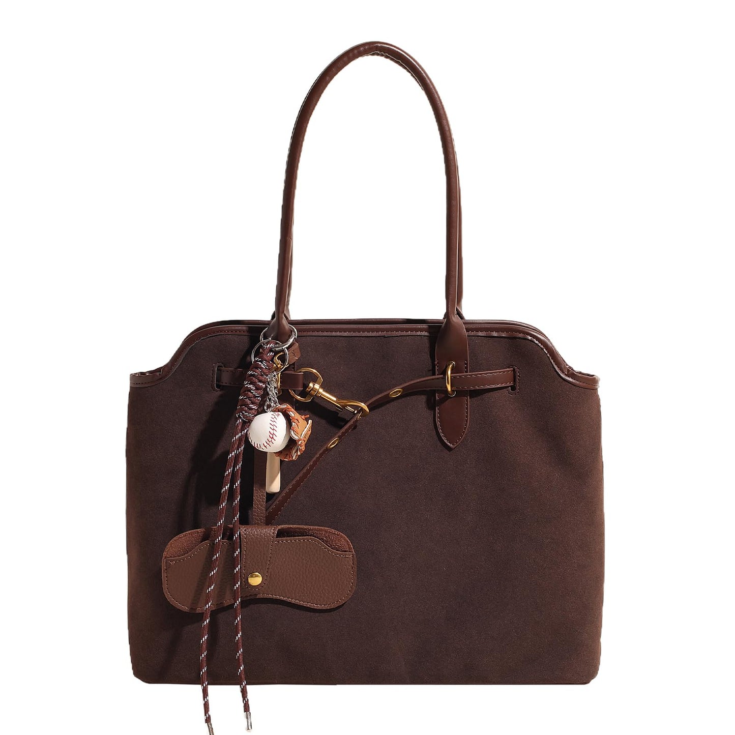 Unisoul Suede Handbag for Women
