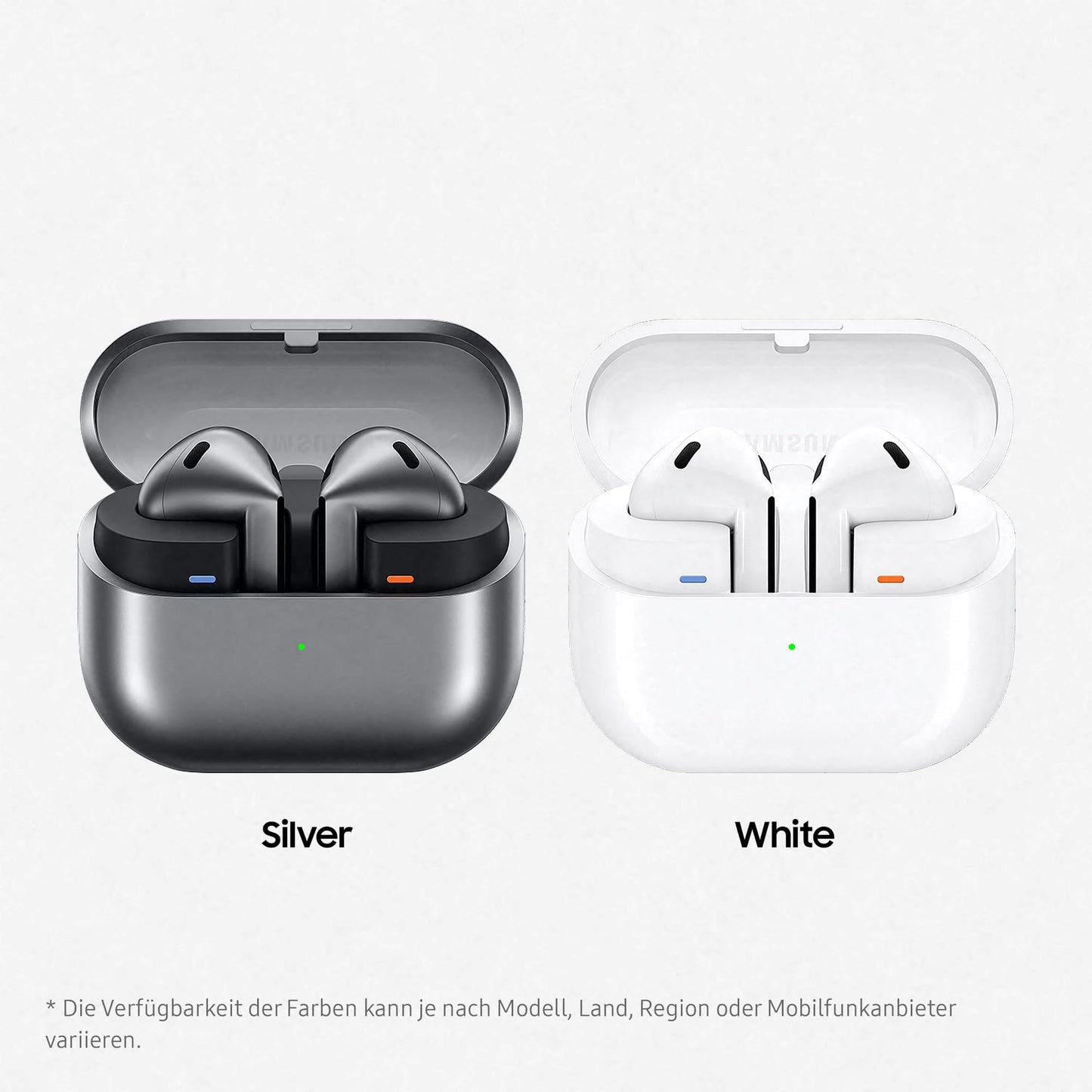 Samsung Galaxy Buds3 Pro Wireless Bluetooth Headphones, Active Noise Cancelling (ANC), Adaptive Noise Cancelling, 360 Audio, In-Ear Headphones with Hi-Fi Sound, Silver, Includes Anymode Clear Cover